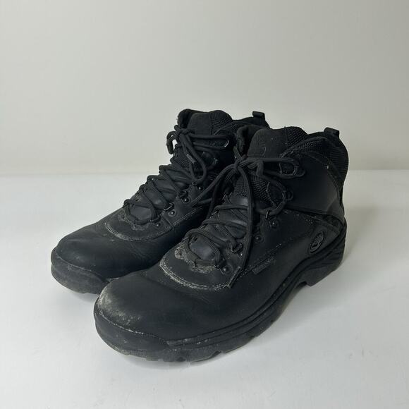 Timberland Mens Size 13 Hiking Boots White Ledge Mid Waterproof Black Workwear - Picture 1 of 8